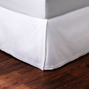 Hudson Park Collection Italian Percale California King Bedskirt White - NWT $170